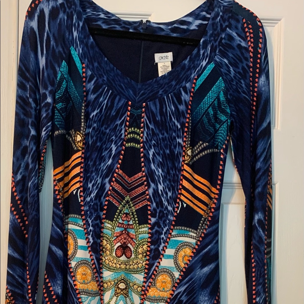 Cache one of a kind stand out sexy dress